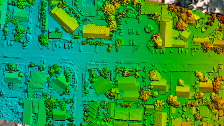 Skyview Bonaire - aerial 2D & 3D services -elevation example